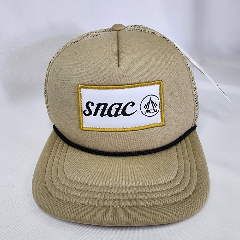New with Tags CG Habitats "Snac" Trucker Hat in Sahara Color